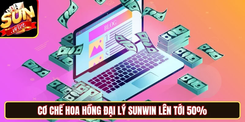 Cơ chế hoa hồng đại lý SUNWIN lên tới 50%