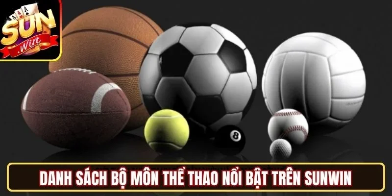 Danh sách bộ môn thể thao nổi bật trên Sunwin