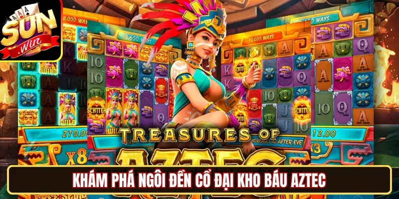 Khám phá ngôi đền cổ đại kho báu Aztec