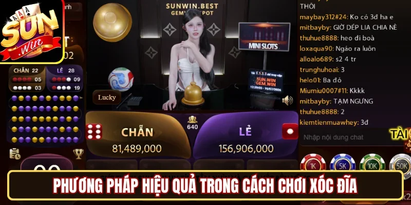  Phương pháp hiệu quả trong cách chơi Xóc đĩa